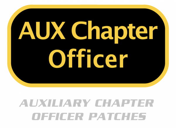Auxiliary Chapter Officer Patch