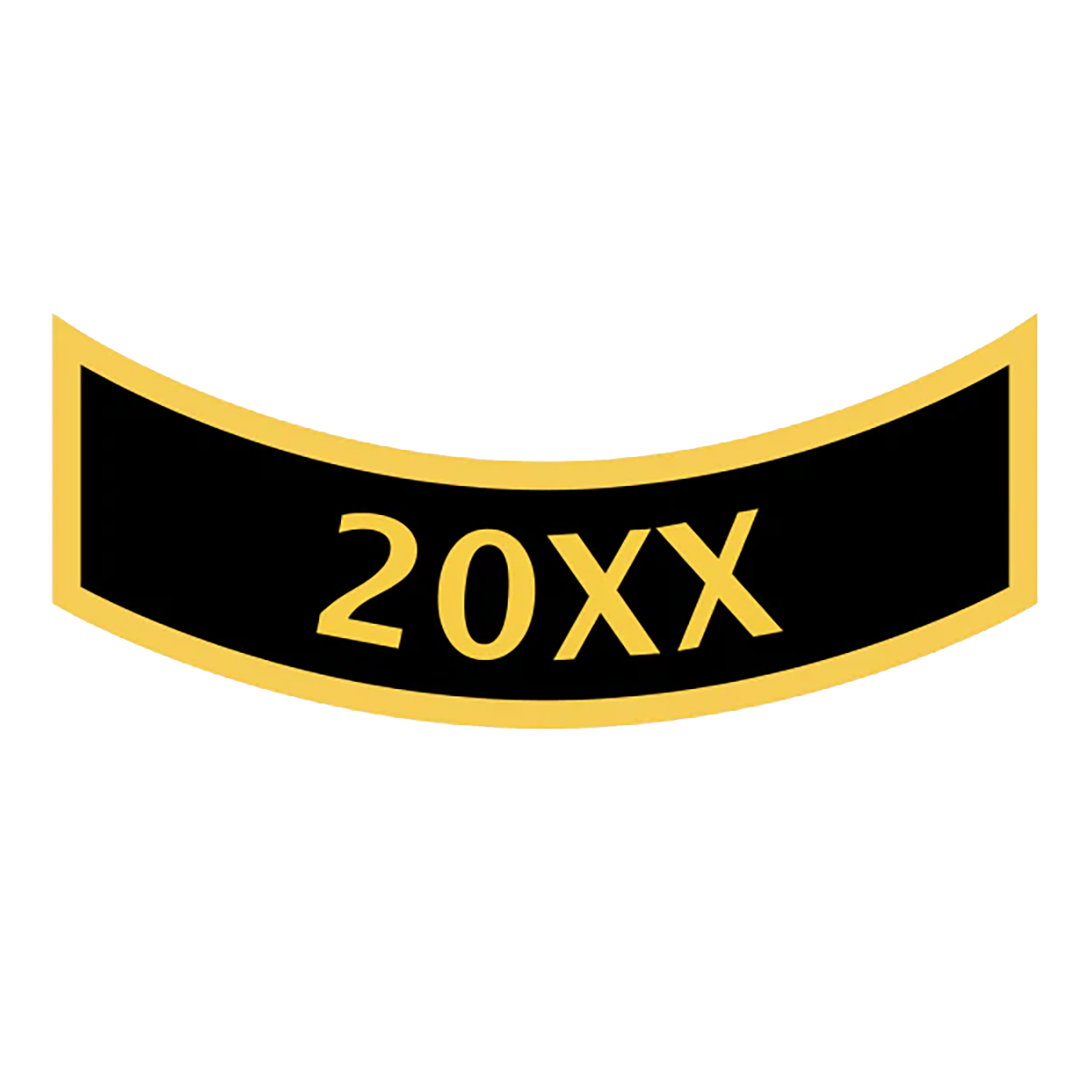 Rocker Patch With Year Only