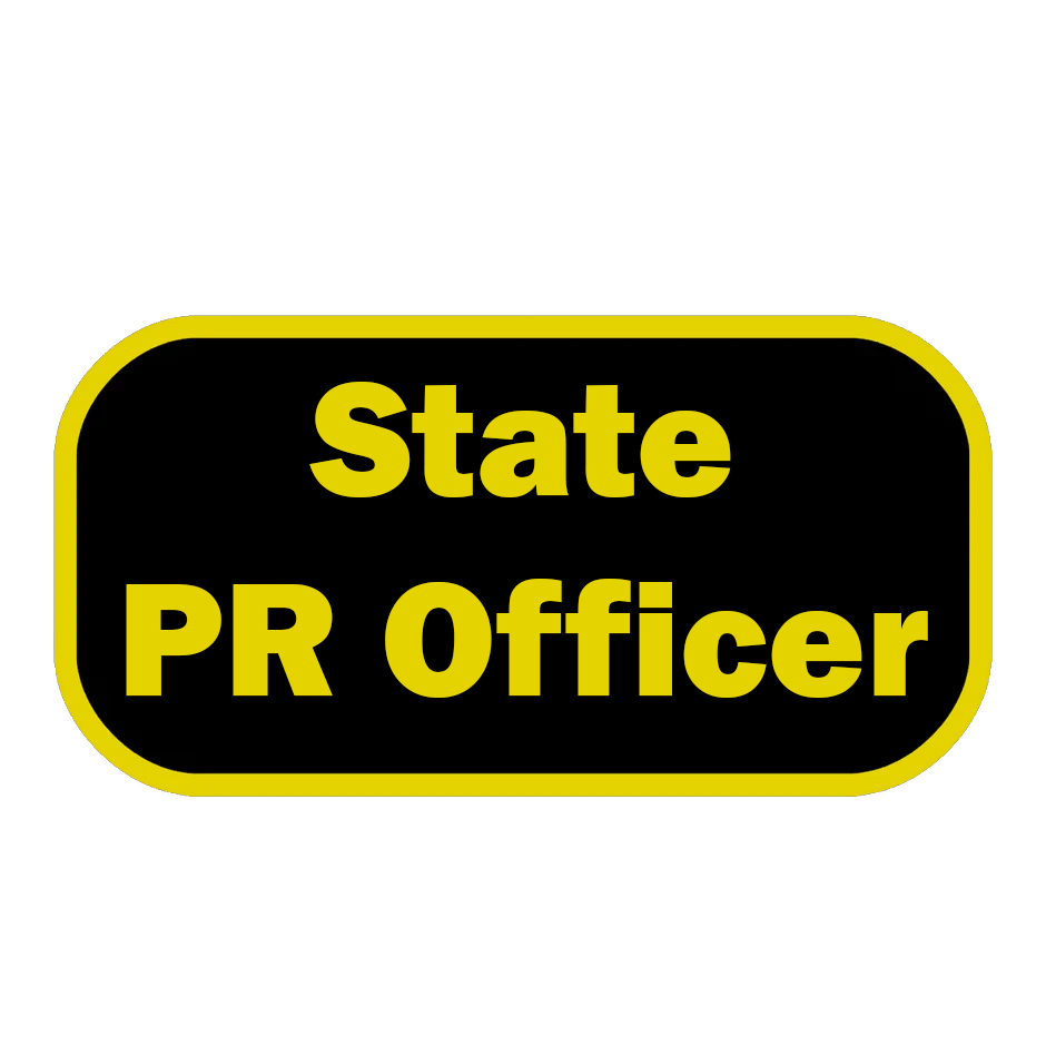 State Patch, 3 Inch By 1.5 Inch